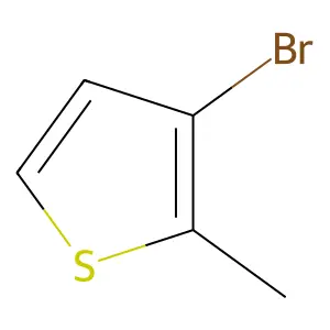 3-Bromo-2-methylthiophene structure
