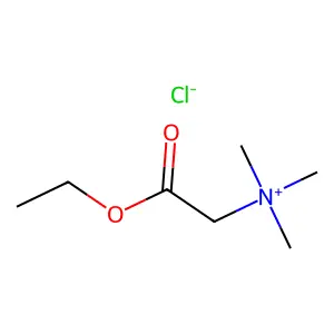 Ethanaminium, 2-ethoxy-N,N,N-trimethyl-2-oxo-, chloride (1:1) structure