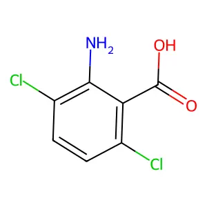 3,6-Dichloroanthranilic acid structure