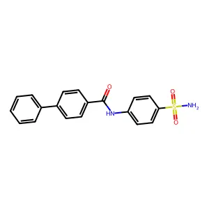 4-phenyl-N-(4-sulfamoylphenyl)benzamide structure