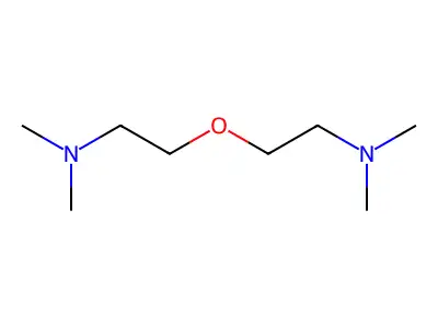 双(二甲氨基乙基)醚 structure
