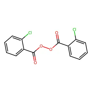 双(2-氯苯甲酰)过氧化物 structure
