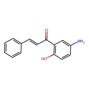 1-(5-Amino-2-hydroxyphenyl)-3-phenyl-2-propen-1-one structure