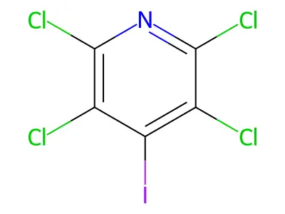2,3,5,6-Tetrachloro-4-iodopyridine structure