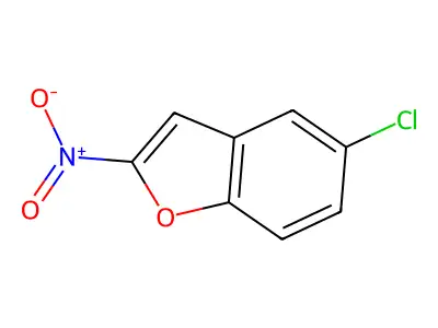 5-Chloro-2-nitro-1-benzofuran structure