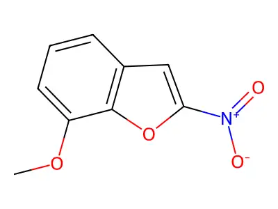 7-Methoxy-2-nitro-1-benzofuran structure