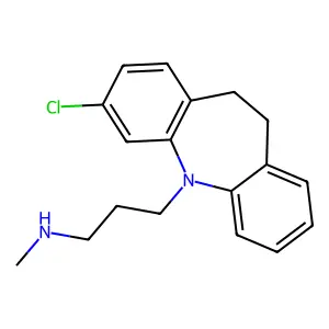 Norclomipramine structure