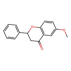 6-Methoxyflavanone structure