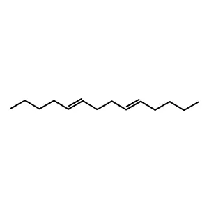 Tetradeca-5,9-diene structure