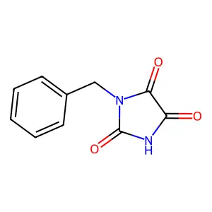 1-Benzylimidazolidine-2,4,5-trione structure