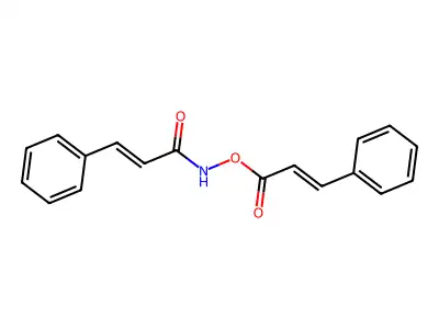(3-Phenylprop-2-enoylamino) 3-phenylprop-2-enoate structure