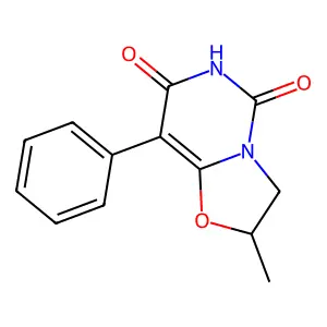 2-Methyl-8-phenyl-2,3-dihydro-5H-(1,3)oxazolo(3,2-c)pyrimidine-5,7(6H)-dione structure