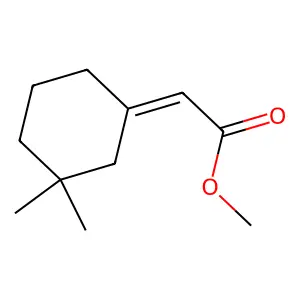 Methyl 2-(3,3-dimethylcyclohexylidene)acetate structure