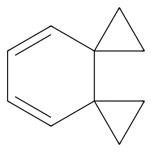Dispiro(2.0.2.4)deca-7,9-diene structure