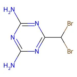 6-(二溴甲基)-1,3,5-三嗪-2,4-二胺 structure