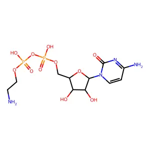 CDP-乙醇胺 structure