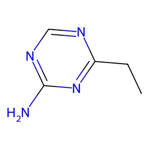 4-Ethyl-1,3,5-triazin-2-amine structure