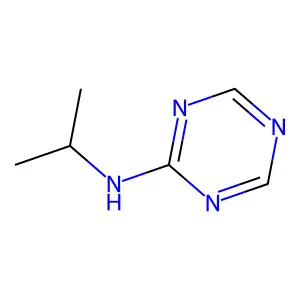 1,3,5-Triazin-2-amine, N-(1-methylethyl)- structure