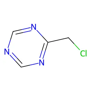 2-(Chloromethyl)-1,3,5-triazine structure