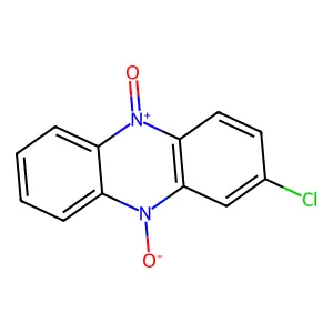 Phenazine, 2-chloro-, 5,10-dioxide structure