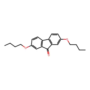 2,7-Dibutoxy-9H-fluoren-9-one structure