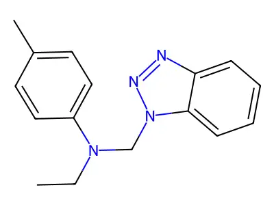 N-(1H-1,2,3-Benzotriazol-1-ylmethyl)-N-ethyl-4-methylaniline structure