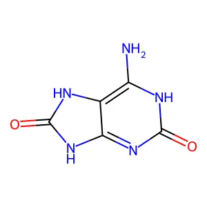 2,8-二羟基腺嘌呤 structure