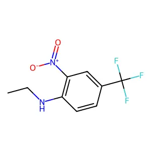 N-乙基-2-硝基-4-(三氟甲基)苯胺 structure