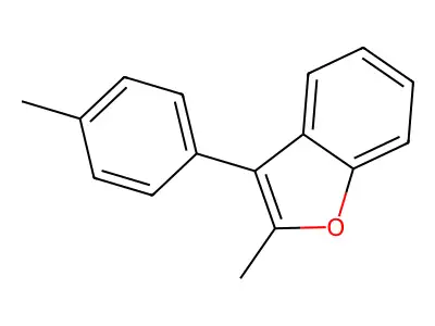 2-Methyl-3-(p-tolyl)benzofuran structure