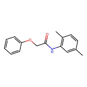 N-(2,5-二甲基苯基)-2-苯氧基乙酰胺 structure