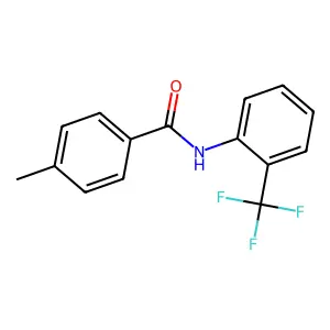 4-甲基-N-[2-(三氟甲基)苯基]苯甲酰胺 structure