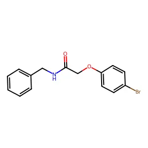 N-苄基-2-(4-溴苯氧基)乙酰胺 structure