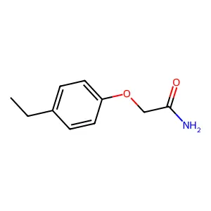 2-(4-乙基苯氧基)乙酰胺 structure