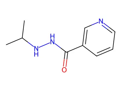 烟酸异丙基酰肼 structure