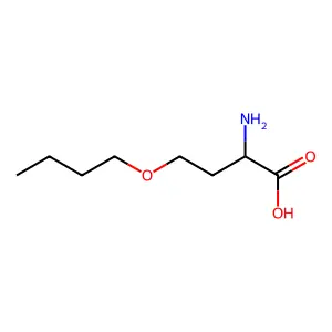 2-Amino-4-butoxybutanoic acid structure