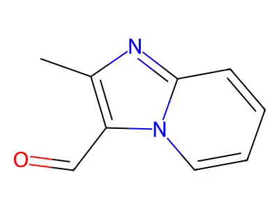 2-Methylimidazo(1,2-a)pyridine-3-carboxaldehyde structure