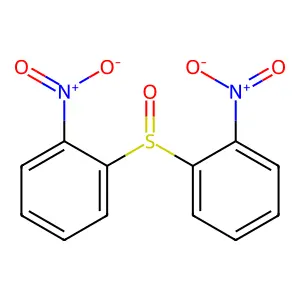 Hydroxy(2-((2-(hydroxy(oxido)amino)phenyl)sulfinyl)phenyl)azane oxide structure
