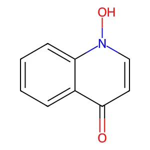 4-Quinolinol, 1-oxide structure
