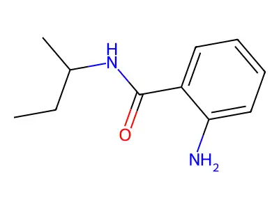 2-amino-N-[(2S)-butan-2-yl]benzamide structure