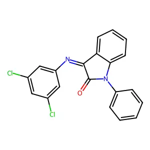 3-(3,5-Dichlorophenyl)imino-1-phenylindol-2-one structure