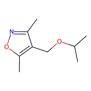 4-(Isopropoxymethyl)-3,5-dimethylisoxazole structure
