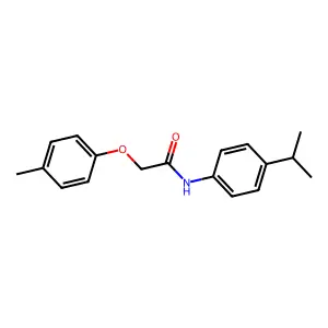 N-(4-isopropylphenyl)-2-(4-methylphenoxy)acetamide structure