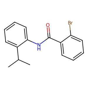 2-溴-N-(2-异丙基苯基)苯甲酰胺 structure