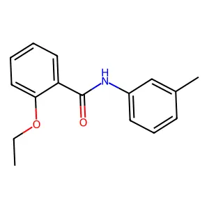 Benzamide, 2-ethoxy-N-(3-methylphenyl)- structure
