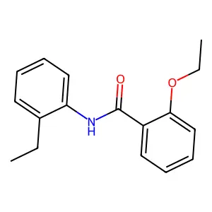 2-乙氧基-N-(2-乙基苯基)苯甲酰胺 structure