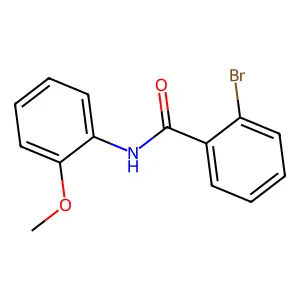 2-溴-N-(2-甲氧基苯基)苯甲酰胺 structure