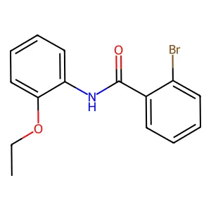 2-bromo-N-(2-ethoxyphenyl)benzamide structure
