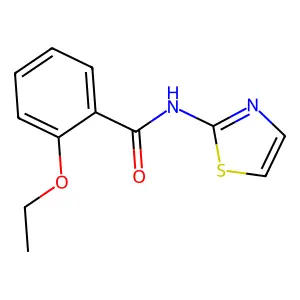 2-ethoxy-N-(1,3-thiazol-2-yl)benzamide structure