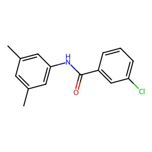 3-chloro-N-(3,5-dimethylphenyl)benzamide structure