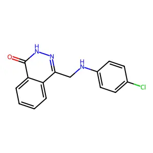 4-((4-Chloroanilino)methyl)-1(2H)-phthalazinone structure